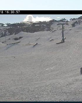 still snow