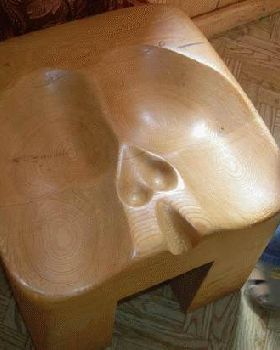 The perfect chair to sit on and watch footy
