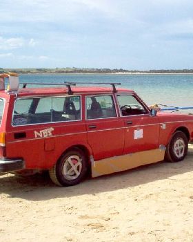My Kids hotted up the Beach Jalopy