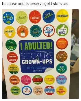 adulted stickers