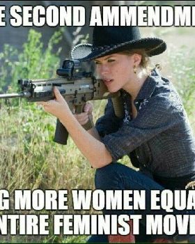 2nd amendment-making-women-equal