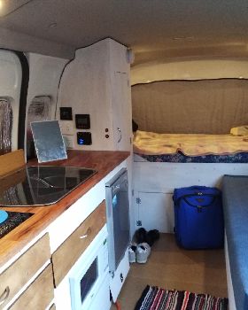 Hiace van fitout