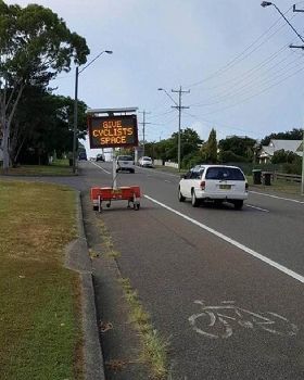 cyclists space