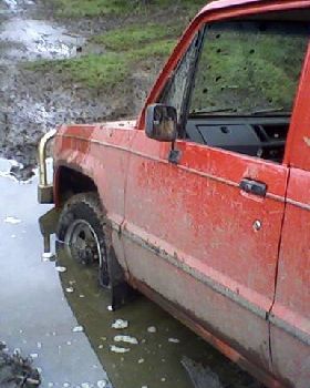 stuck