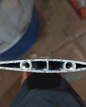 Mast, fuselage, mast plate