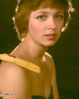 This Chick Has a Giant Chip on her shoulder