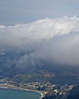 Mt Mitchell in cloud