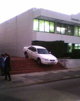 Beached Camry