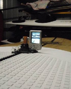 Mast base board cam