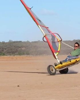 Getting some air with the Manitou
