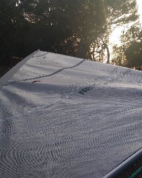 Sail with Alu mast