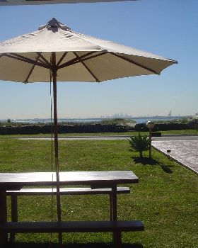 kitebad house and dog