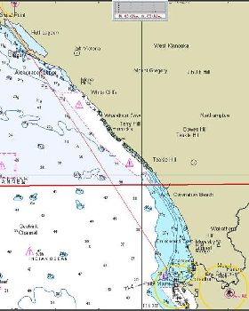 Geraldton (Pt Moore) - Port Gregory - 40nm