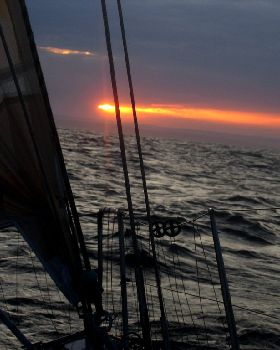 Sunset 7 miles off Cronulla