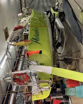 Bay rudder blade