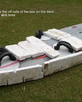 how to pack board to survive freight