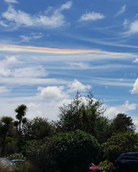 pink contrail