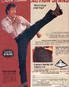 Chuck Norris Action Jeans
