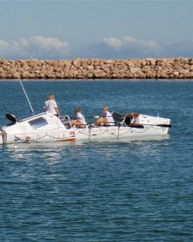 chik rowers heading to Africa