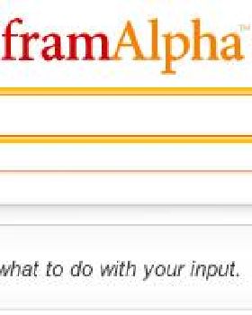 Wolfram alpha