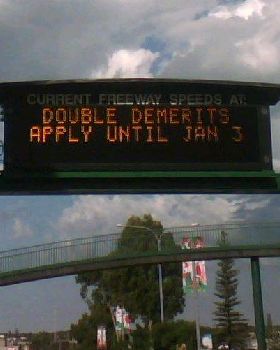 Double demerits