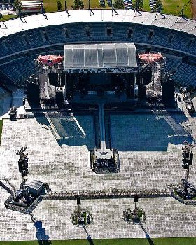 AC/DC stage Perth