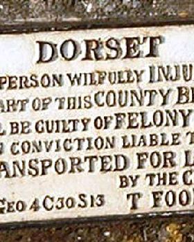 Dorset Sturminster Newton Bridge notice