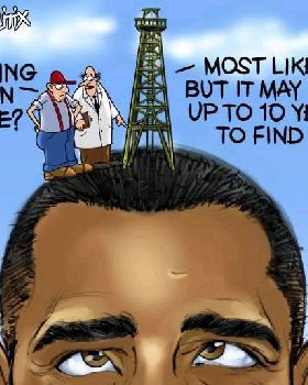 obama oil large obamaprompter