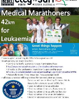 42 for Leukaemia Donation Flyer