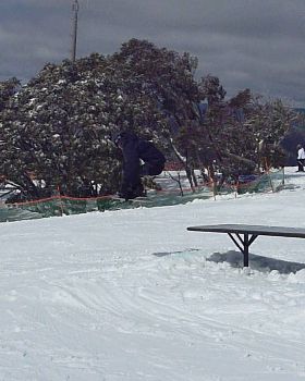 Snow boarding