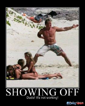 showing-off