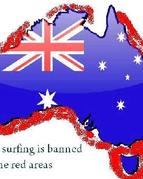kitesurfing banned