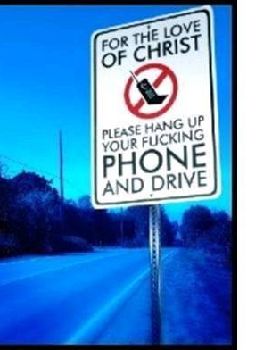 road sign