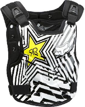 fox 2012 proframe white rockstar