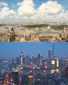shanghai-then-and-now-1990-vs-2010