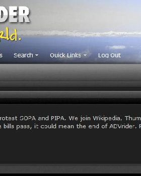 SOPA/PIPA Protest