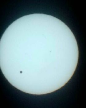 Transit of Venus 8.50am 6th June 2012