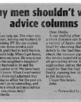advice column