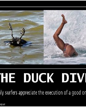 Duck-dive