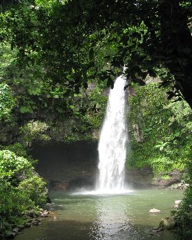local waterfall