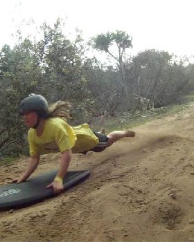 Sand Surfing