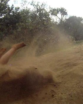 Sand Surfing