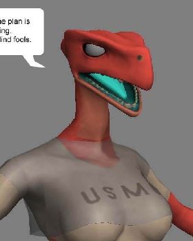 lizard girl