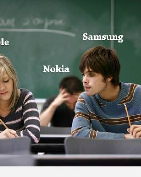 Apple Samsung Nokia