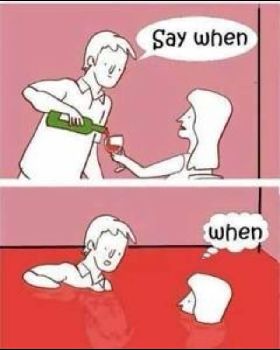Say when