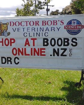 Doctor Bobs Vetinary Sign