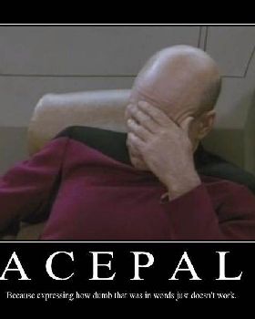 facepalm