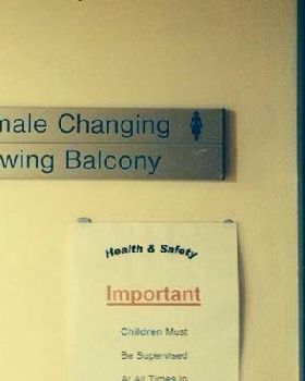 funny-hospital-sign-female-changing-viewing-balcony