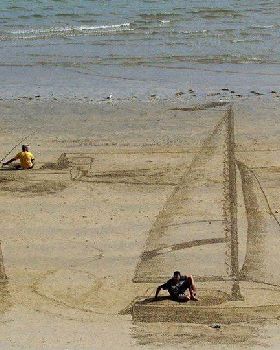 sand