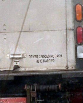 no cash
